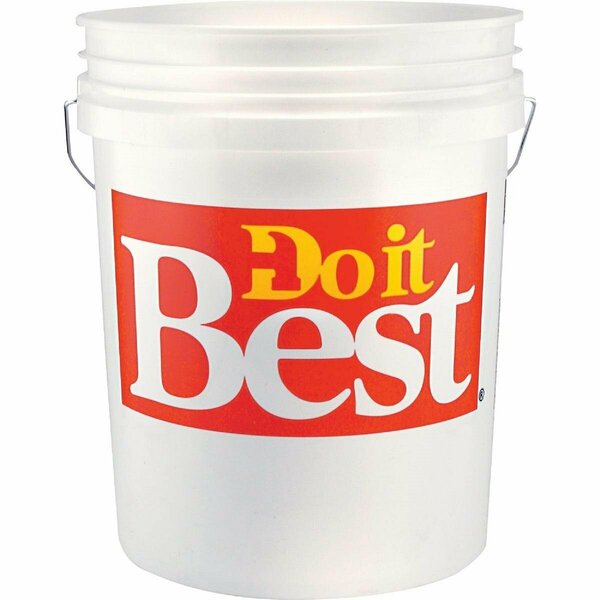 All-Source 5 Gal. White Pail with Red Logo 05GD0368120